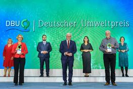Bundespräsident Steinmeier überreicht Deutschen Umweltpreis 2021: Gemeinsam umsteuern für Klimaschutz und Artenvielfalt